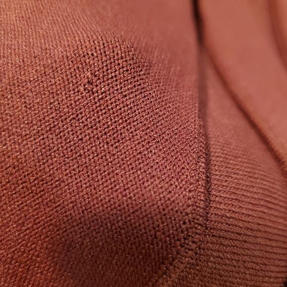 Ted Baker London Dorlean Scallop Trim Skater Dress In Burgundy Sz  4 US supposed - Picture 10 of 11